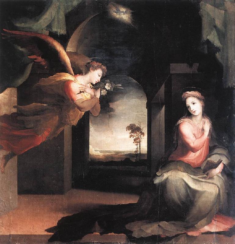 BECCAFUMI, Domenico The Annunciation  jhn